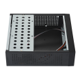 M06 Mini Desktop Case MINI-ITX PC Chassis Versatile and Efficient Industrial Control Case with Foot Stand Easy to Use. 