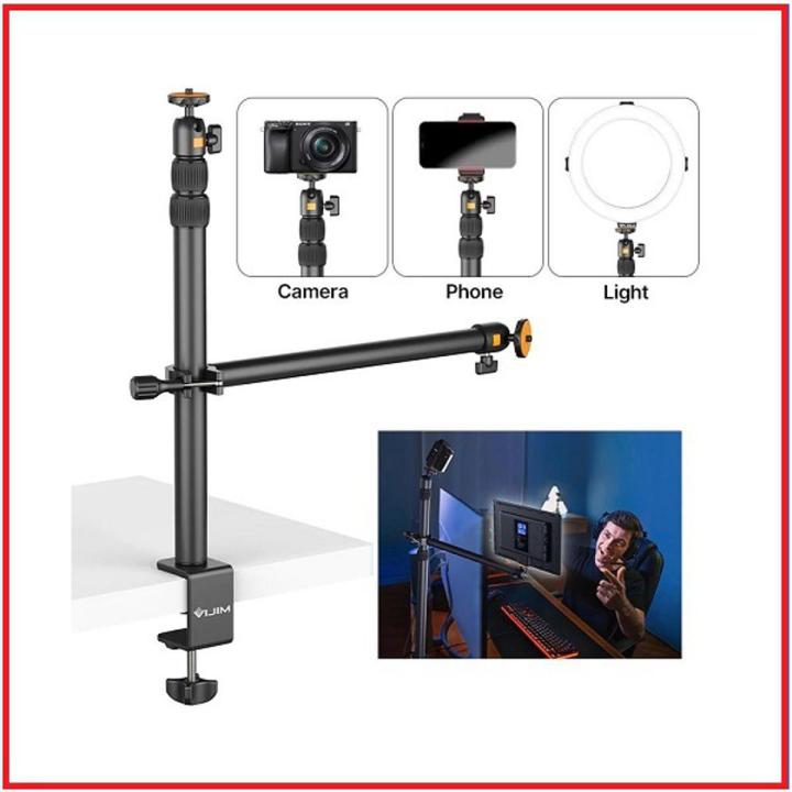 Ulanzi VIJIM LS02 Over Head Camera Desk Mount Stand With Auxiliary ...