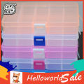 15 Slots Removable Transparent Jewelry l Storage Box Cases Holder Organizer. 