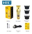HTC AT-176 Professional Men's Hair Trimmer and Beard Trimmer for Hair Removal, Face, Head and Body Hair, LED Display, Hair Trimmer with Ultra Sharp Blades, Gift Man. 