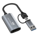 Type-C Video Capture Card USB Capture Card Phone Gaming Machine PS Camera Acquisition Card.