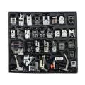 32PCS Sewing Machine Accessories Knitted Blind Stitch Darning Presser Foot Kit Suitable for Most Sewing Machine Brands. 