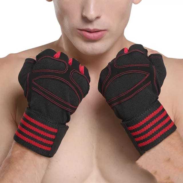 Jim%20Fitness%20Wet%20Lifting%20Body%20Building%20Sports%20Exercise%20Sports%20Sport%20Workout%20Gloves,%20including%20Bilt-in%20Wrap%20Wrap%20for%20Male%20and%20Women%20-%20Image%203