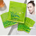 LAIKOU Matcha Sleeping Face Mask Moisturizing Acne Treatment Shrink Pores Oil-Control Night Facial Mask Skin Care Cream-3pcs.