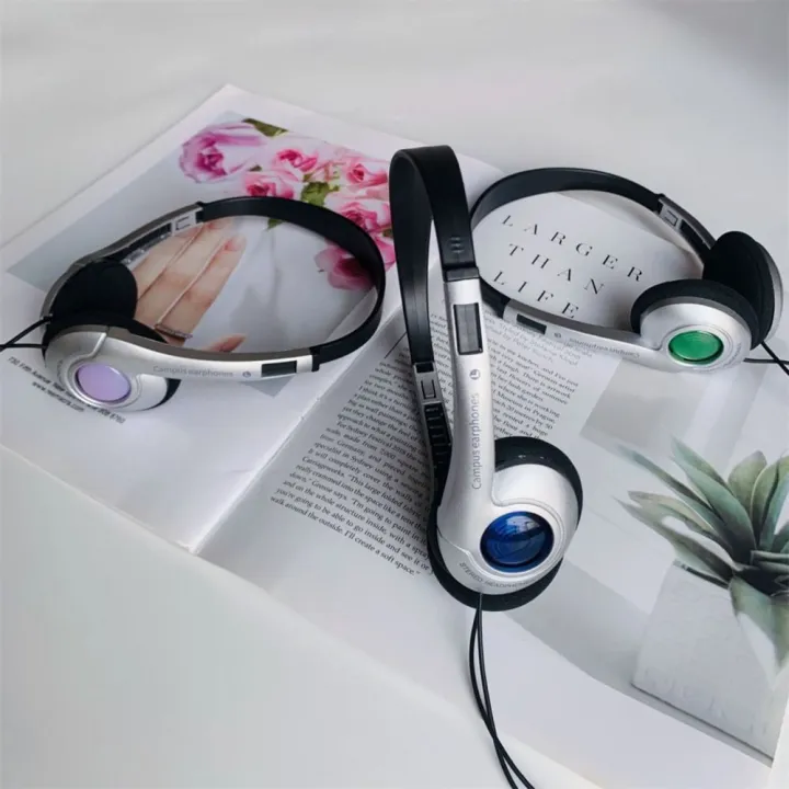 Fashion%20Retro%20Classic%20Headset%20Y2K%20Wired%20Headphone%203.5mm%20Type%20C%20Over%20Ear%20Earbud%20-%20Image%202