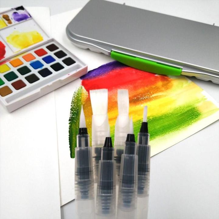Water%20Brush%20Pen%20Set%206pcs%20Large%20Capacity%20Different%20Shapes%20Soft%20Calligraphy%20Water%20Paint%20Brush%20Drawing%20Brush%20Pen%20-%20Image%206