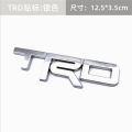 TRD Car Emblem Silver.