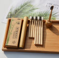 The manufacturer supplies Wanmao bamboo toothbrush 10,000 moso bamboo toothbrush Wanmao bamboo toothbrush wholesale. 