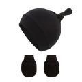 3pcs/Lot Solid Caps for Children Kids' Hat for New Born Baby Hat Birth Hat Baby Beanie Toddler Hat Glove Set Newborn Accessories. 