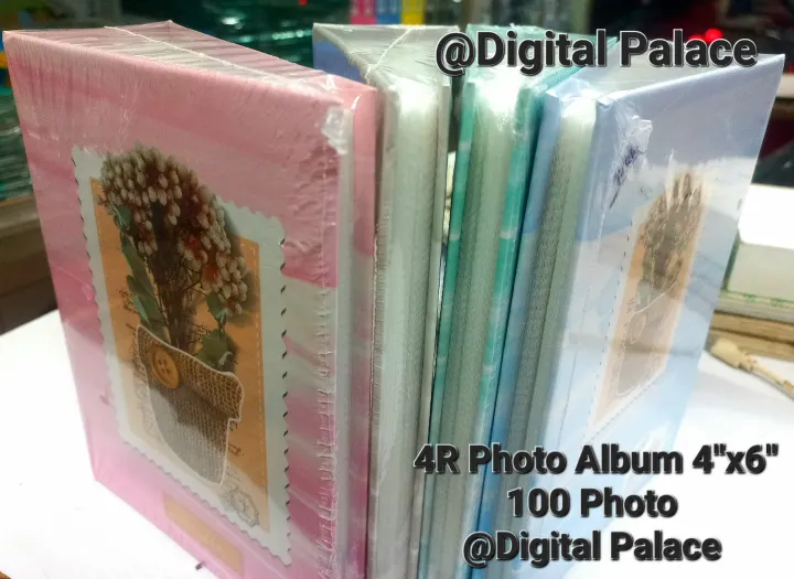4R%20Photo%20Album%204%C3%976%20Inch%20Holds%20100%20Photos%20soft%20colours%20-%20Image%202