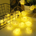 1.5M Smile Face Cloud String Lights Fairy light Led Decoracion Cloud Children Bedroom Cute Home Decoration Gift 1Pcs. 