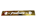 Pulsar Bike Name Plate Stainless Steel Logo. 