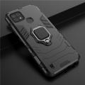 For Realme C21 Luxury Iron Man Hard Armor and Soft Silicone TPU Frame Phone Back Cover case. 
