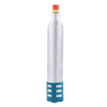 2PCS 0.6L Soda Maker Spare Reusable Accessory for Soda Machines ,Black+Blue+Silver. 