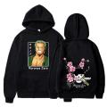 One Piece Anime Hoodie Roronoa Zoro Print Funy Pullover Long Sleeve Loose Casual Fashion Sweatshirt Uniex. 