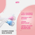 Cartoon Print Big Size Silica gel children's hygienic nasal aspirator for nose Nose Cleaning/Nasal Aspirators Device_1pcs.