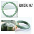 Real Jadeite Natural Ice Green Jade Bangle Original Certified Luxury Bracelet For Women Wholesale Gifts Girlfriend. 