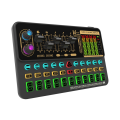 1 PCS K500 Sound Effects Board Mobile Phone Computer Live Sound Card Microphone Voice Changer Sound Card For Phone/Computer. 