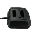 Dual Slot Li-ion Battery Charger for Motorola MTP850 MTP850S CEP400 MTP830S MTP800 Radio FTN6574 FTN6574A PMNN6074 Battery. 