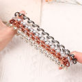 1/4Pcs Candy Color Hair Tie Korean Version High Elasticity Fashion Simple Line Hair Ring Jewelry Spiral Hair Coils For Bridal Wedding Gifts. 