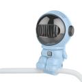 Personal Fan Neck Portable Rechargeable Hanging USB F= Astronaut Wearable. 