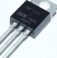IRF740 MOSFET IRF 740 400V 10A N-Channel Power MOSFET TO-220 Package THT 3 Pin MOSFET Transistor Electrical Circuitry & Parts. 