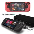 For Steam Deck Game Console Cover Shell with Bracket Shockproof Protection Case Frame Protector Stand Non-slip Cover Accessorie. 