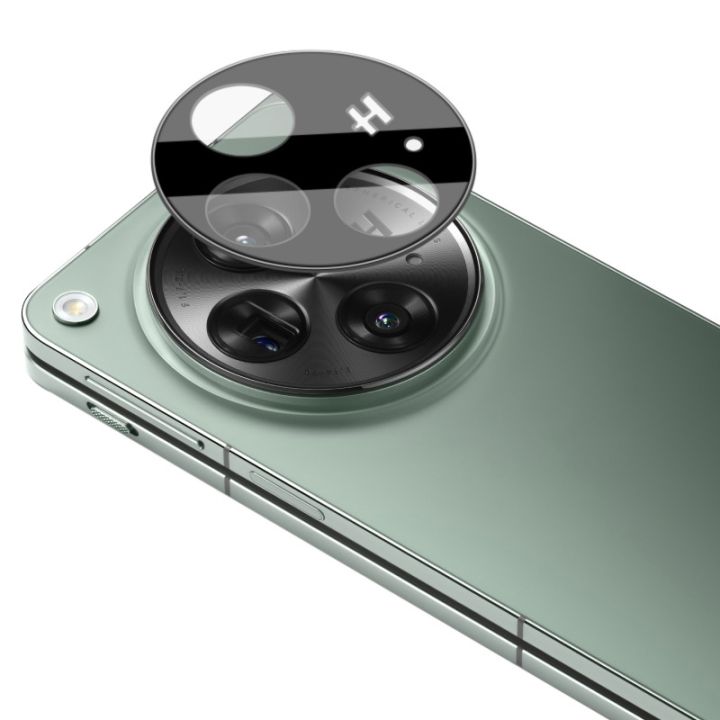 IMAK Rear Camera Lens Glass Film Black Version For OPPO Find N3 / OnePlus Open
