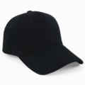 Black Denim Cap for Men. 