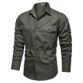 Autumn New Men's Shirts Multi-pocket Military Tactical Shirt Men Breathable Blouse Long Sleeve Cargo Working Camisa Man Outdoor. 
