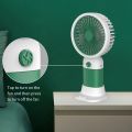 Portable Mini Fan USB Rechargeable Fan, Fruit. 