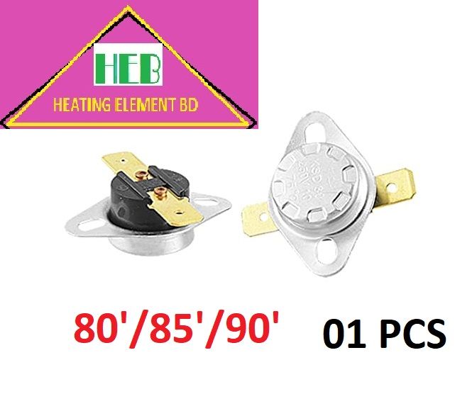 Thermostat Temperature Control Switch, Adjust Snap Disc Temperature Switch 80°C- 185°C Normally Closed