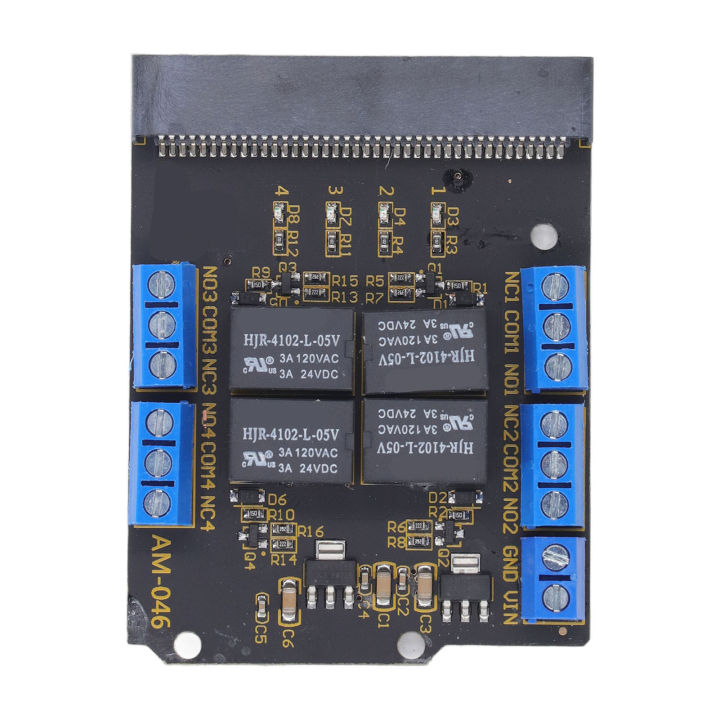 Relay Module Stable Power Supply Relay Board 4 Channel Safe High Level Trigger for Windows for IOS