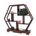 Home Carving Crafts Rack Antique Display Rack Flower Pot Rack Desk Decoration. 