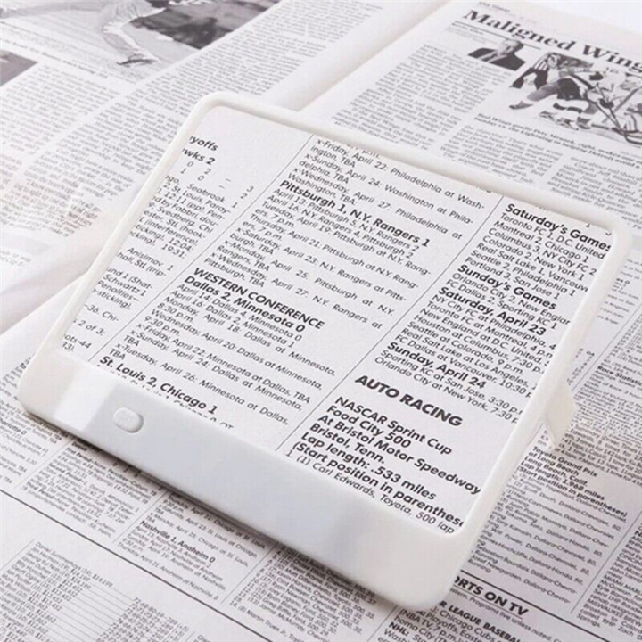 1%20Piece%20Candy%20AS-SEEN-ON-TV%20Reading%20Magnifying%20Glass%20and%20Light%20to%20See%20Pages%203X%20Bigger,%20Optical%20Grade,%20Anti-Glare%20Black%20-%20Image%202