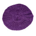 2020 Korean version new autumn and winter big bud Fried Dough Twists ball knitted hat women's wool beret.