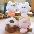 Kawaii Soft Stuffed Animal Little Cat Keychain Plush Bag Car Pendant Keychain DIY Trinket Kids Stuffed Animal Toys Eatop.