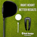 2PCS Golf Tee Height Tool Precision Tee Height Setter forConsistent Swings Easy-To-Use Golf Training Aid.