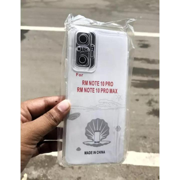 For Redmi Note 10 Pro / Redmi Note 10 Pro Max Clear Soft TPU Ultra-Thin ...