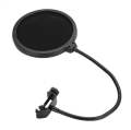 Wind Pop Filter For Microphone With Adjustable Arm. 