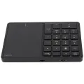 Wireless Numeric Keypad, Portable Size Number Keypad Touchpad Design for Office. 