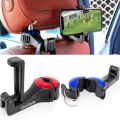 Adjustable Car Hooks Mobile Phone Holder Stand Portable Car Seat Back Fastener Universal Cell Phone Plastic Bracket Support.
