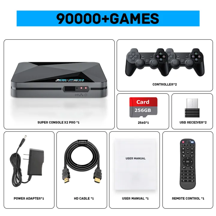 KINHANK%20Retro%20Video%20Game%20Console%20Super%20Console%20X2%20Pro%20with%2090000%20Video%20Games%20for%20PS1/DC/MAME/SS%20with%20Gamepad%20Kid%20Gift%20Game%20Box%20-%20Image%207