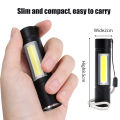 Outdoor Mini Portable LED Flashlight High Brightness Flood Light Long Life Waterproof Camping Light Flashlight 1Pcs. 