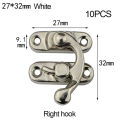 Small Padlock Latch Lock Hasp Buckle For Jewelry Wood Box Latch Hasp Clasp Door Lock Hook Furniture Hardware. 