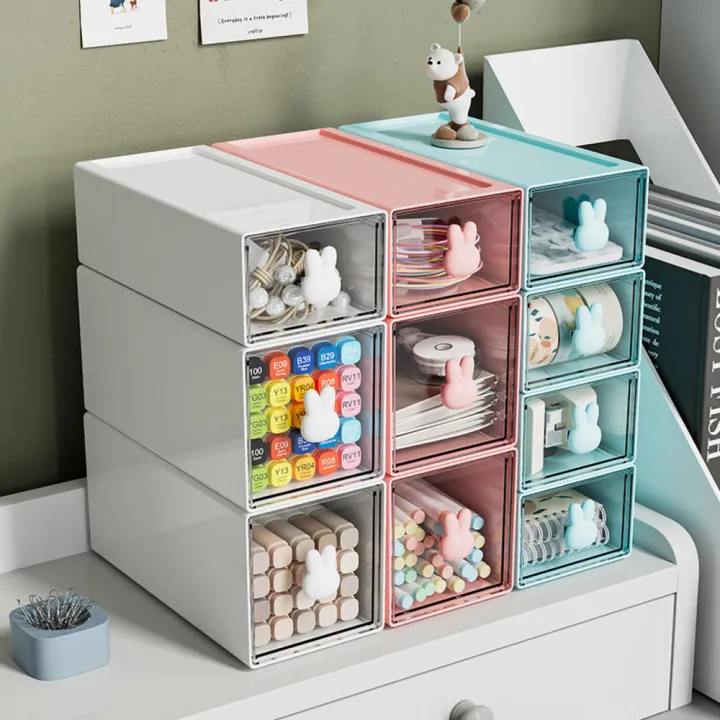 Cute%20Rabbit%20Storage%20Box%20Office%20Desktop%20Drawer%20Storage%20Box%20Student%20Transparent%20Stationery%20And%20Sundry%20Shelf%20-%20Image%203