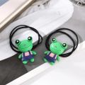 Black White Cat Hair Claw Clip Hairpin Cute Cat Rubber Bands Elastic Hair Bands Child Girls Lovely Hair Accessories Ornaments. 