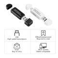 USB Card Reader SD TF Card USB 2.0 Cardreader Smart Memory Micro USB OTG Card Readers Adapter for Computer Laptop Acessories（white）. 