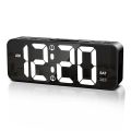 ORIA Digital Alarm Clock with Snooze Wake Up 12/24H LED Tables Clock for Bedrooms Bedside Desk Shelf Home Office. 
