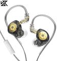 KZ EDX Pro Earphones Dynamic In Ear Monitor HiFi Wired Headphones Bass Stereo Game Music Earplugs Noice Cancelling Headset.